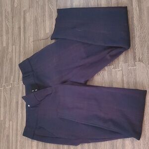 Loft Navy with Red Pleats